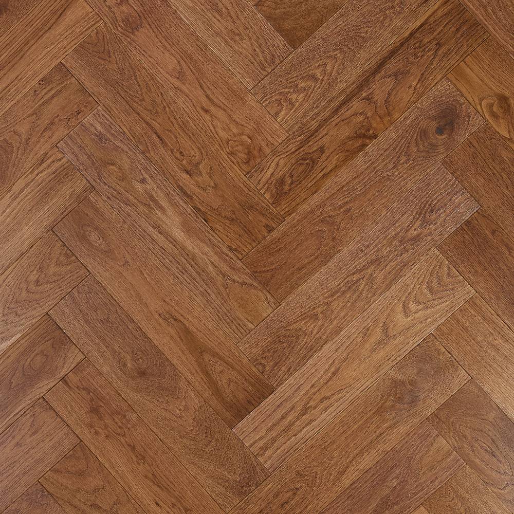 Паркет Елка Английская Lab Arte Angle Дуб Рустик Табак лак 400*90*15/3