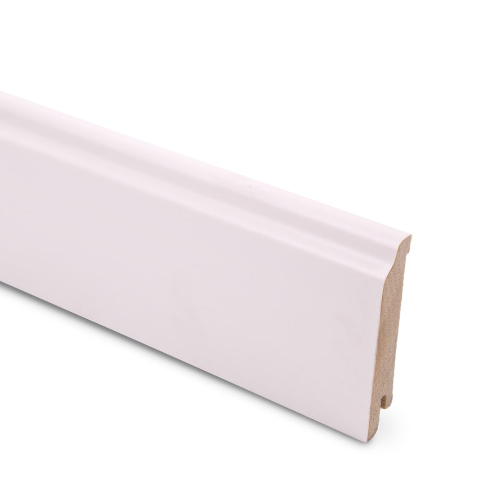 Плинтус шпонированный Lab Arte Oak White 80х15х2500
