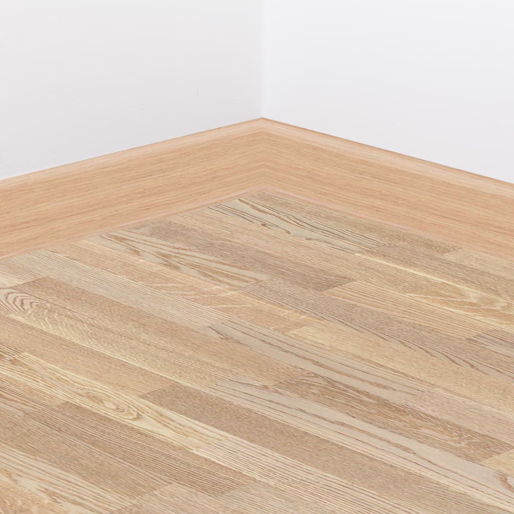 Плинтус шпонированный Tarkett OAK ROBUST WHITE 60x16x2400 