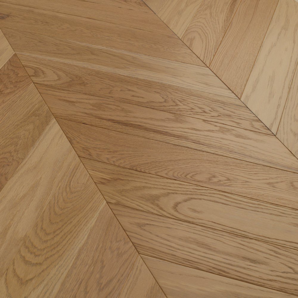 Паркет Елка Французская Lab Arte Chevron Дуб Селект Бург лак 600/475х125х14/3/45°
