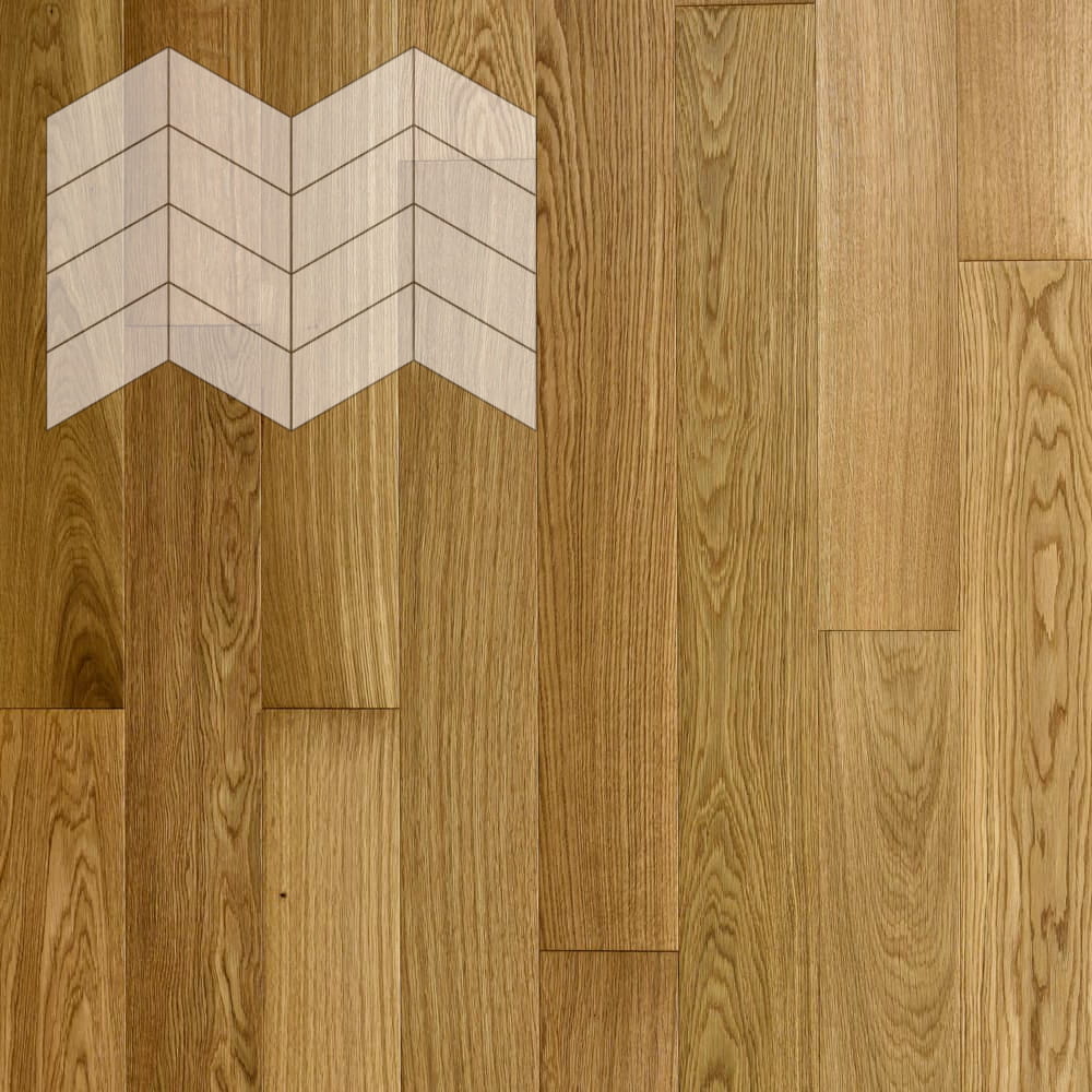 Паркет Елка Французская Lab Arte Chevron Дуб Натур Масло UV.S 400/313х150х14/3/60°