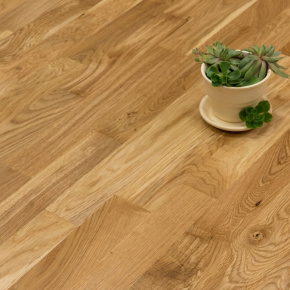 Паркетная доска PolarWood ДУБ УЮТ ЛАК 14x188x2266 3П (3,41 м2) в интерьере