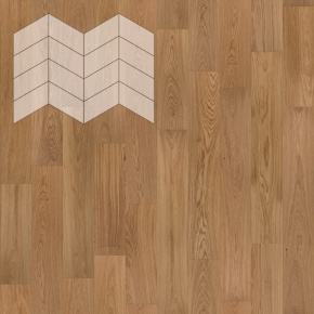 Паркет Елка Французская Lab Arte Chevron Дуб Рустик Прозрачное масло 400/313х150х14/3/60° в интерьере