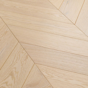 Паркет Елка Французская Lab Arte Chevron Дуб Натур Лана лак 400/313х150х14/3/60° в интерьере