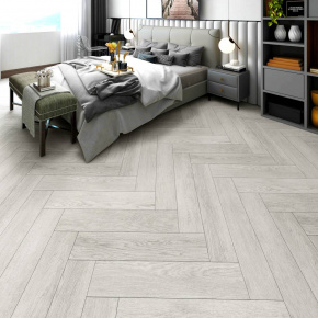 ПВХ Покрытие Calitex Elementals Yappa Herringbone Click XES903 600x150x4 (1,800 м2) в интерьере