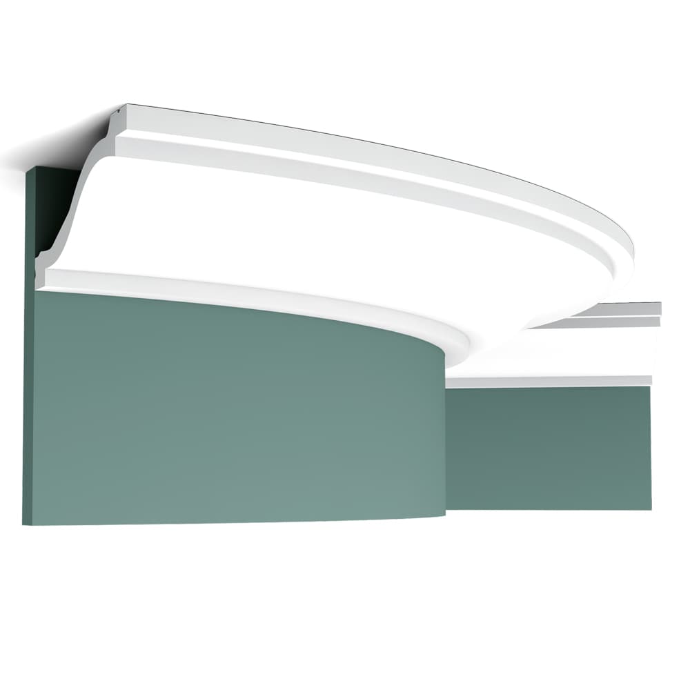 Карниз потолочный Orac Decor C331F гибкий 2000x64x135