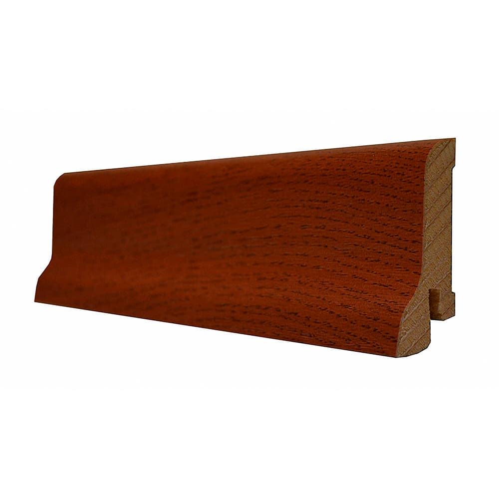 Плинтус шпонированный PolarWood Дуб Коньячный лак/Oak Lacquered Cognac 22х60х2500
