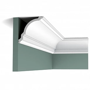Плинтус из дюрополимера Orac Decor CX106 2000х118х117 в интерьере