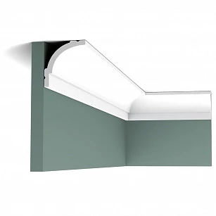 Плинтус из дюрополимера Orac Decor карниз CB525N 2000х65х60 в интерьере